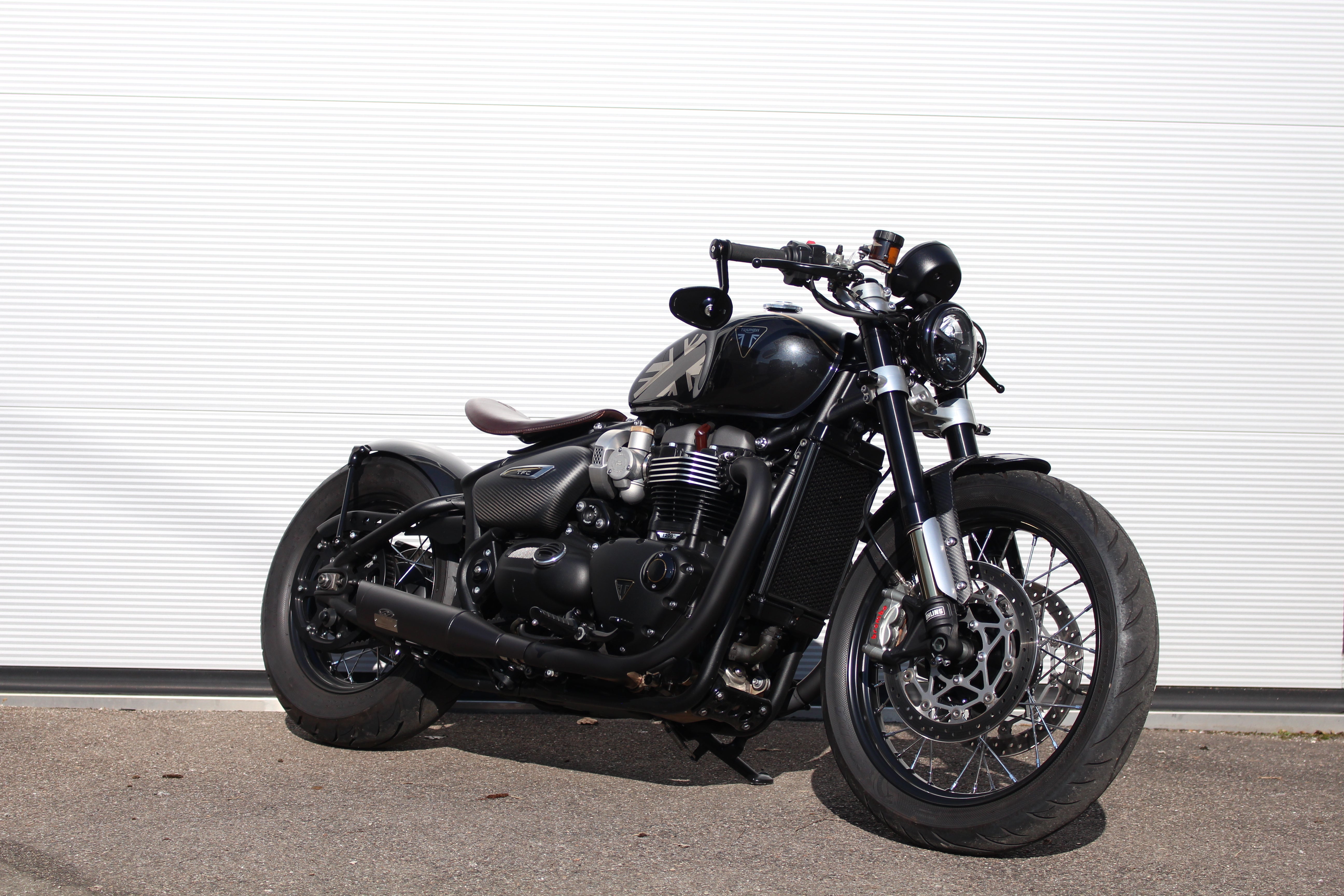 Triumph Bonneville Bobber Tfc No Reserve: 1-Mile 2020 Triumph