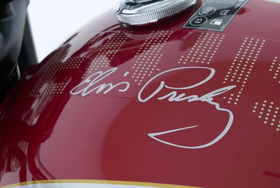 TRIUMPH BONNEVILLE T120 ELVIS PRESLEY EDITION